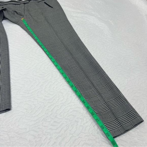 VERONICA BEARD Glen Plaid Cigarette Pants 6 - Picture 4 of 8